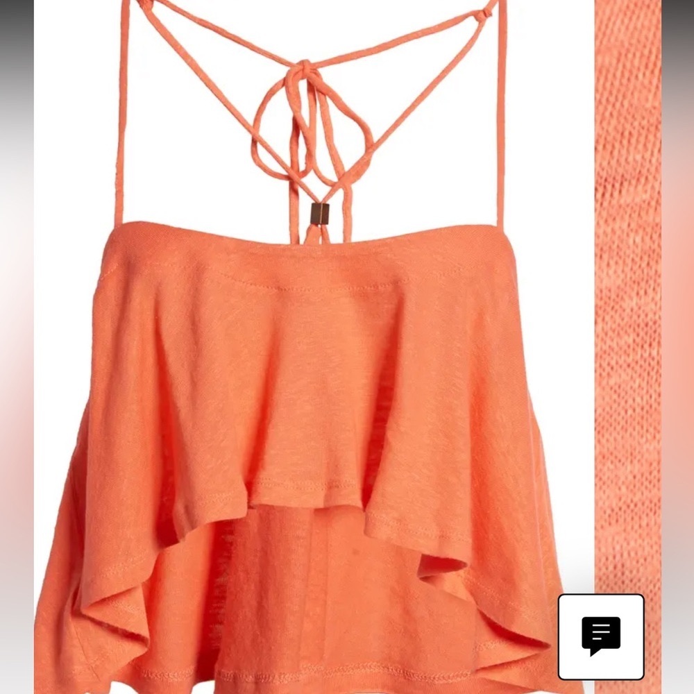 Free People Long Weekend Knit Halter Top (Small)